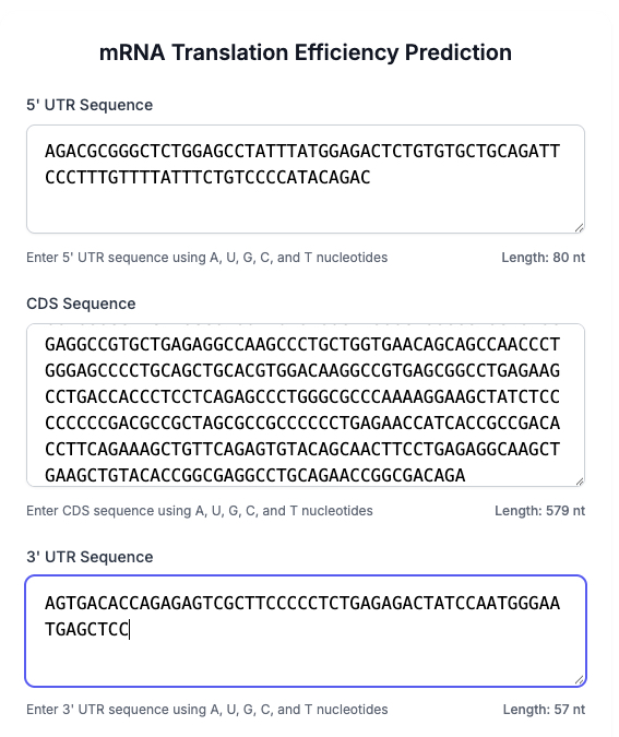 Step 1: Input Your DNA Sequence